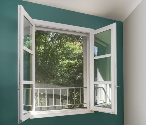 moustiquaire enroulable blanc