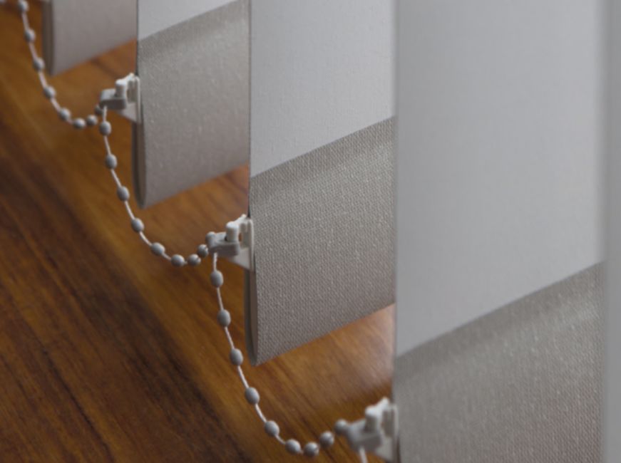 Bandes seules de store californien avec chainette basse